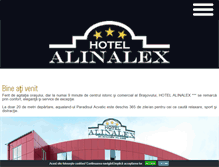 Tablet Screenshot of hotelalinalex.ro